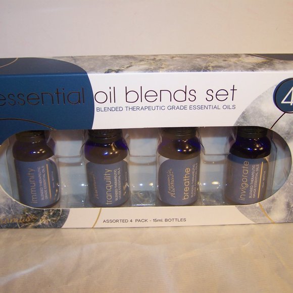 Gold Essence Other - Gold Essence Aromas Essential Oil Blends Set - 4pk